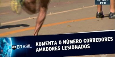 Aumenta número de corredores amadores lesionados por falta de orientação (17/08/19)