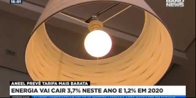 ASSISTA O VIDEO- Energia vai cair 3,7% neste ano