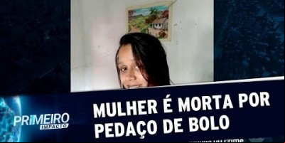 Mulher é morta na frente dos filhos após briga por pedaço de bolo | Primeiro Impacto...