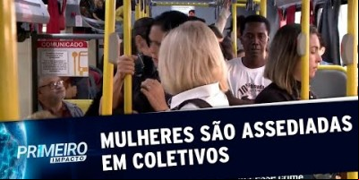 Assédio sexual no transporte público incomoda mulheres em SP | Primeiro Impacto...