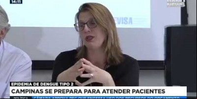 ASSISTA - Secretaria da Saúde confirma epidemia de dengue tipo 2 em Campinas
