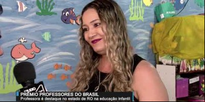 Professora destaque no prêmio Professores do Brasil