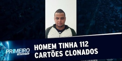 Criminoso é preso com 112 cartões clonados em São Paulo | Primeiro Impacto (25/06/19)