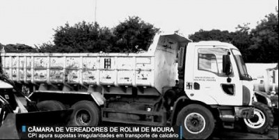 I apura irregularidades no transporte de calcário para fora do município
