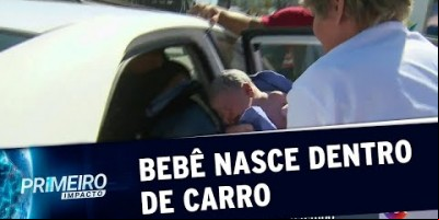 VÍDEO - Mulher da à luz durante reportagem do SBT no Rio | Primeiro Impacto (25/06/19)