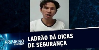 Assaltante dá dicas para que as pessoas não sejam roubadas | Primeiro Impacto (26/07/19)