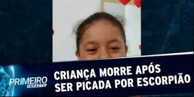 Sem soro em hospital, criança morre após picada de escorpião em SP | Primeiro Impacto...