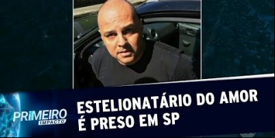 Homem conhecido como estelionatário do amor é preso em SP (14/08/19)