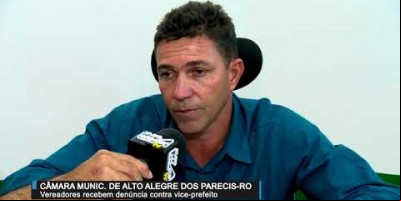   Vereador de Alto Alegre dos Parecis recebe denúncia da população contra o vice...