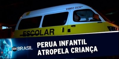 Criança de 2 anos cai de van e é atropelada em SP 16/08/19)