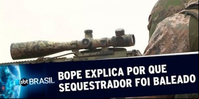 BOPE explica por que sequestrador de ônibus foi morto por atirador | SBT Brasil...