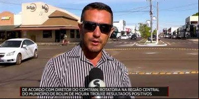 Polêmica rotatória instalada na região central do município traz resultados...