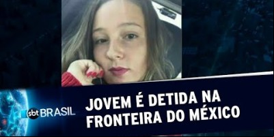 Adolescente brasileira é detida na fronteira mexicana e levada para abrigo | SBT Brasil...