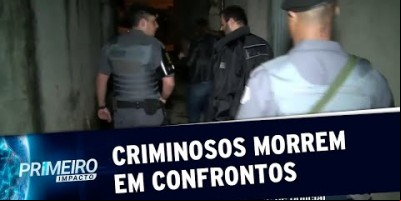 Quatro criminosos morrem durante confrontos com policiais em SP | Primeiro Impacto...
