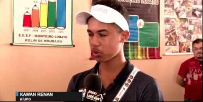 Rolim de Moura: Estudante da escola Monteiro Lobato, desenvolve projeto sobre a...